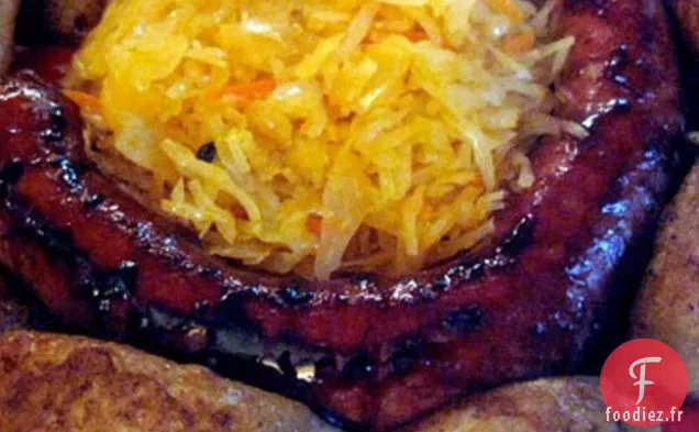 Biala Kielbasa Avec Pierogi Et Choucroute