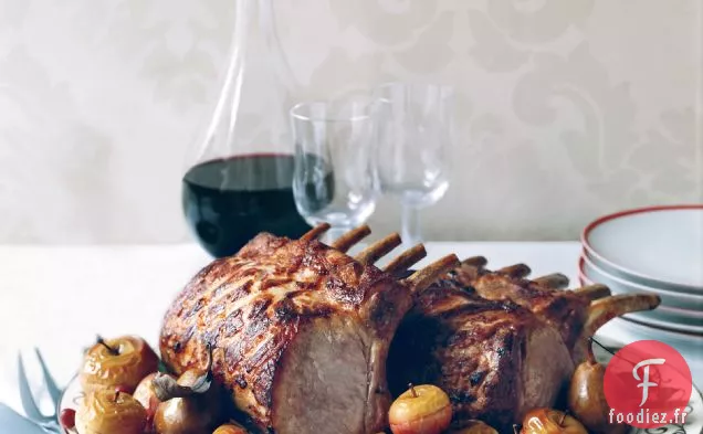 Rôti De Côte De Porc Mariné aux Agrumes