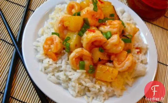 Crevettes au Piment Doux