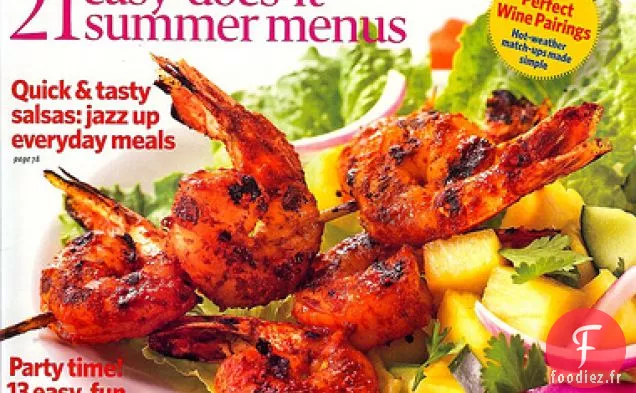 Langoustines aux Crevettes au Sésame