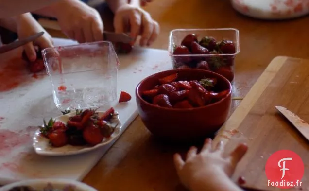 Shortcake aux fraises sans gluten