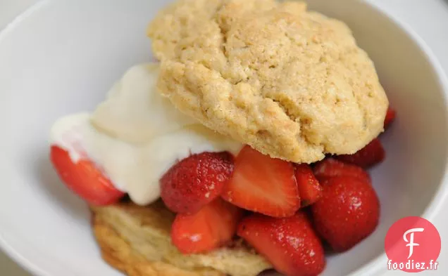 Fraises Aux Biscuits À La Lavande