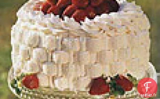 Gâteau au Panier aux Fraises