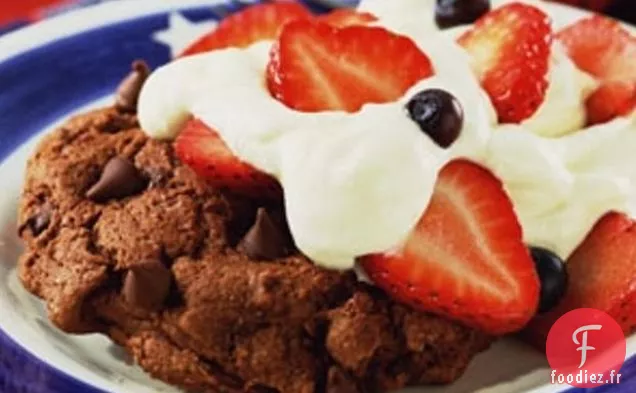 Sablés aux Fraises Au Chocolat