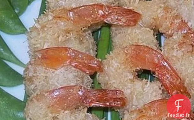 Crevettes Croustillantes à la Noix de Coco