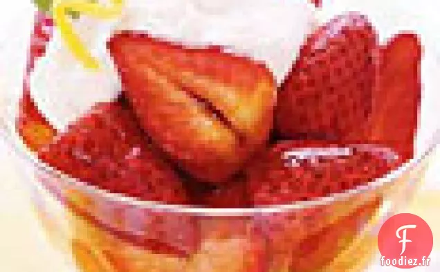 Fraises Balsamiques au Mascarpone Fouetté