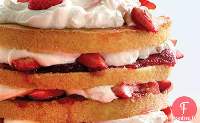 Gâteau aux Fraises