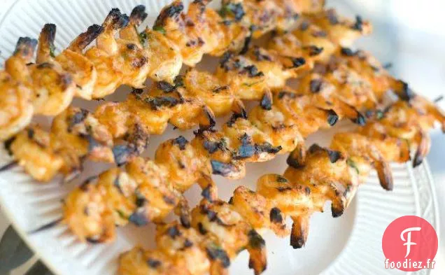Crevettes Grillées Thaïes Épicées