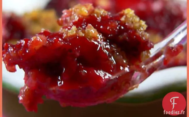 Crumble aux Fraises