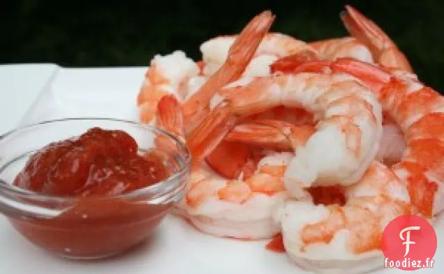 Crevettes Classiques À La Sauce Cocktail