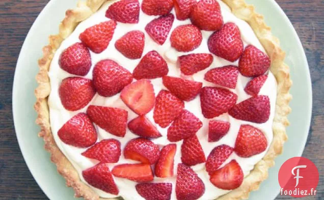 Tarte au Mascarpone aux Fraises