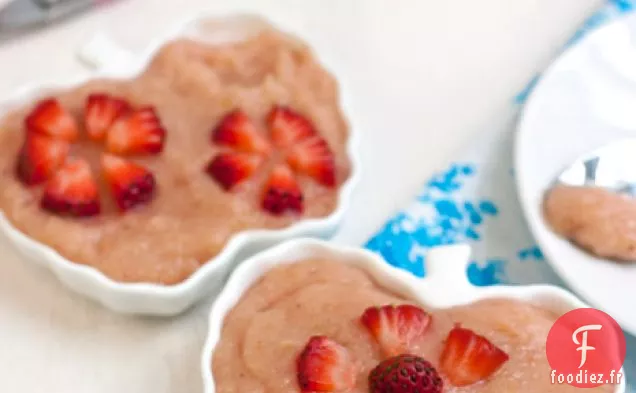 Compote de Pommes aux Fraises
