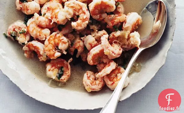 Crevettes de Petit-déjeuner dans les basses Terres