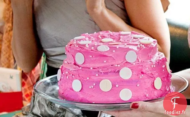 Gâteau au Lait aux Fraises