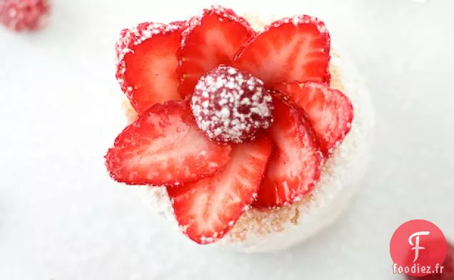 Charlottes Aux Fraises Et À La Vanille