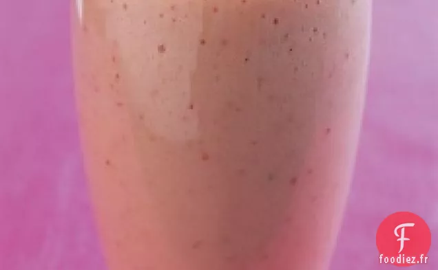 Shake pêche-fraise