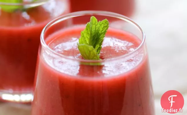 Gaspacho aux Fraises