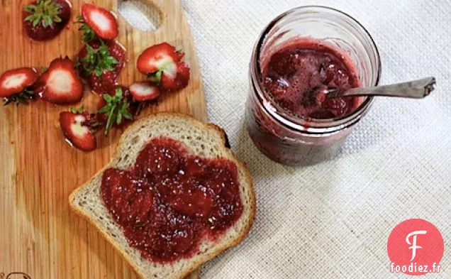 Conserves à la Fraise Et à la Cannelle
