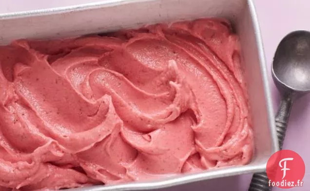 Yogourt Glacé Aux Fraises