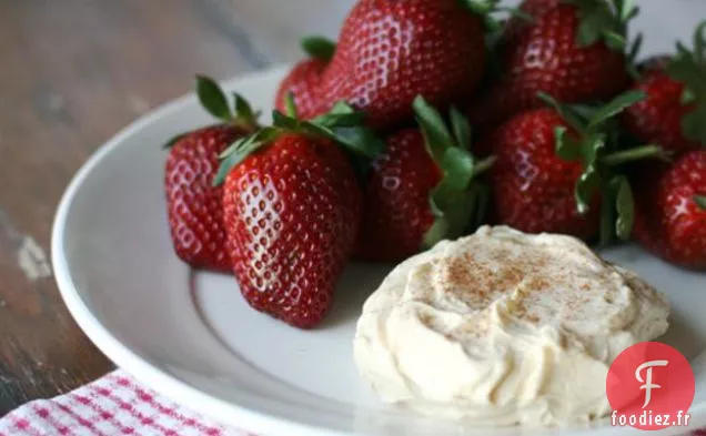 Fraises Et Mascarpone À La Cannelle