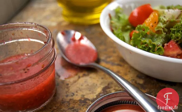 Vinaigrette aux Fraises