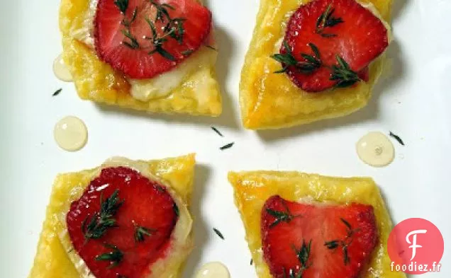 Tartelettes au Brie aux Fraises