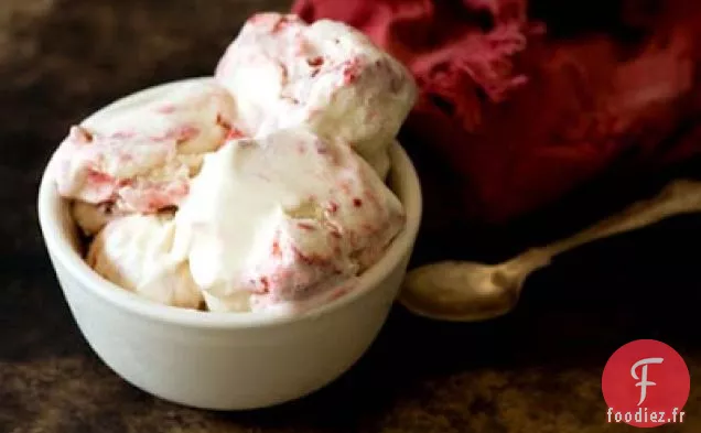 Glace Aux Fraises Au Guajillo