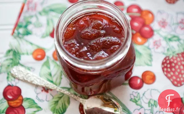 Cuillère à Fraises aux Fruits