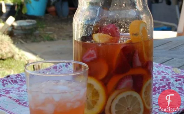Sangria aux Fraises