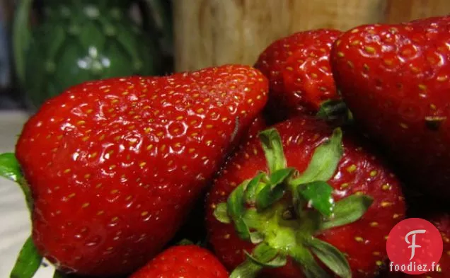 Clafoutis à la Fraise et à la Fleur d'Oranger