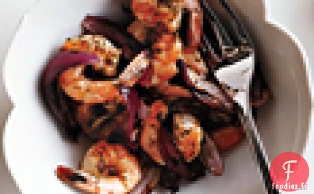 Crevettes à l'Origan Grillées