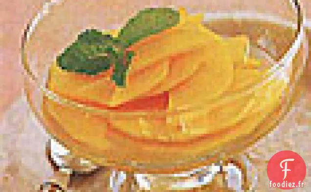 Mangue au Sirop Gingembre-Menthe