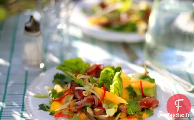 Salade De Bœuf Thaï Et Mangue