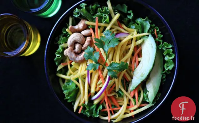 Salade de Mangue Verte Thaïlandaise
