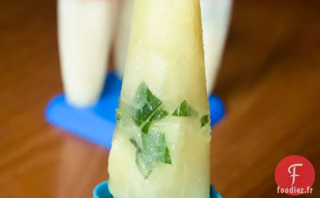 Sucettes Glacées au Mojito à la Mangue