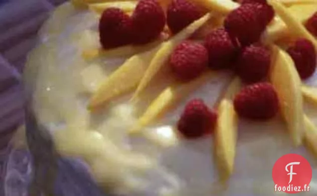 Gâteau de Couche Triple Sec Orange-Mangue