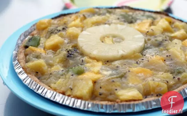 Tarte à la Glacière aux Fruits Tropicaux