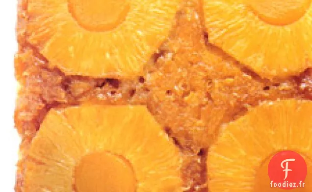 Gâteau à l'envers Ananas-mangue