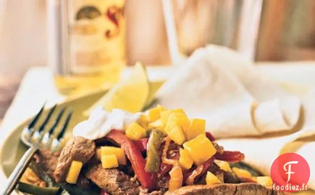 Fajitas de Porc à la Mangue