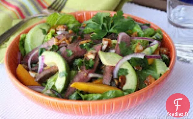 Salade De Steak Et Mangue