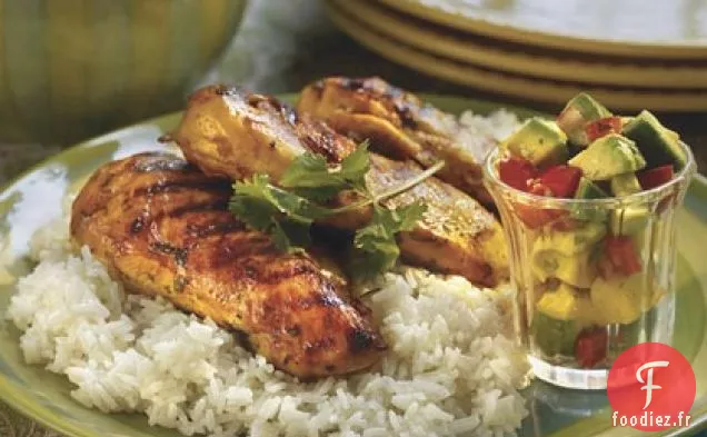 Margarita - Poulet Mariné Avec Salsa À La Mangue