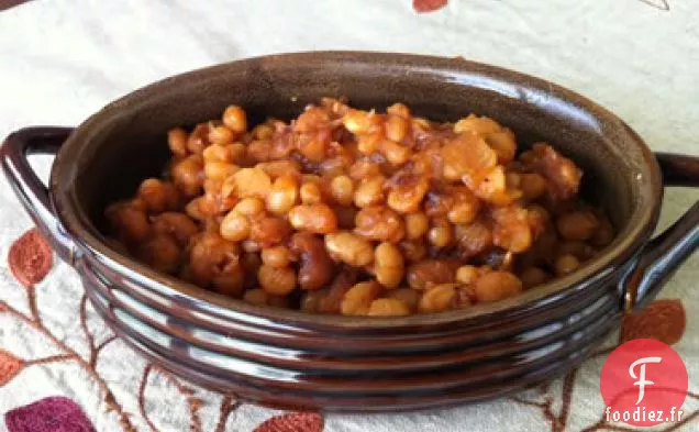 Haricots Cuits à la Mijoteuse à la Mangue Bourbon