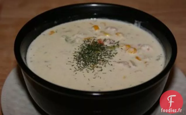 Chaudrée de Crevettes Salées