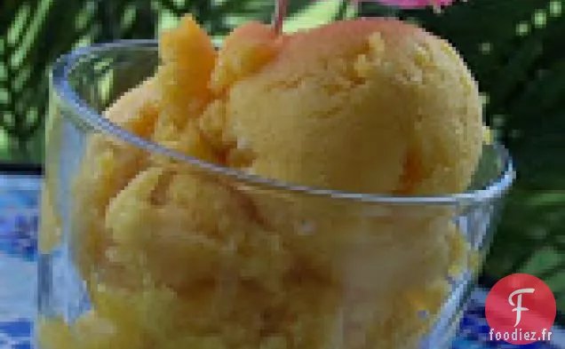 Sorbet Mangue Fraîche À L'Ananas