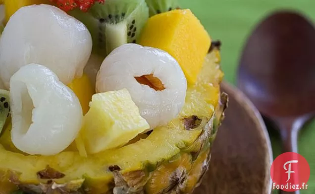 Salade de Fruits Tropicaux Asiatiques