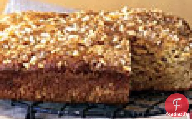 Pain d'épices à la Mangue et Macadamia Streusel