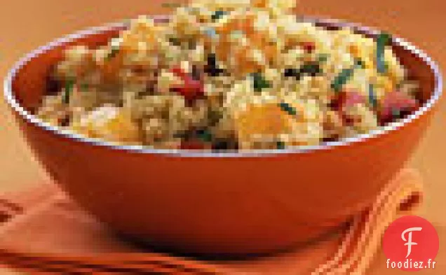 Quinoa à la Mangue et Yogourt au Curry