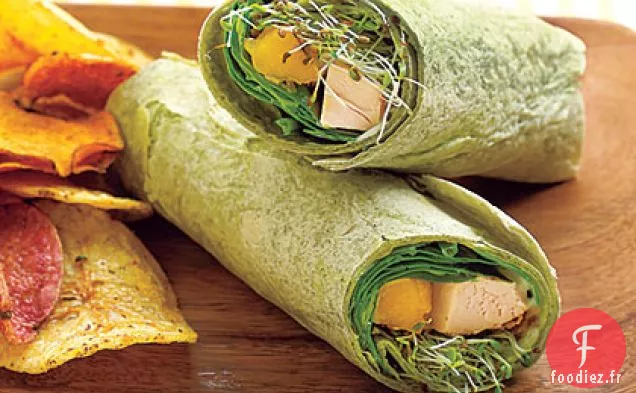 Wraps Poulet-Mangue