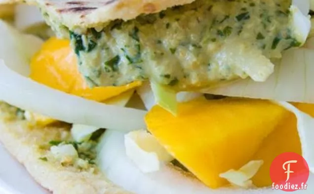 Simply Sunny - Pitas à la Mangue au Pesto licious