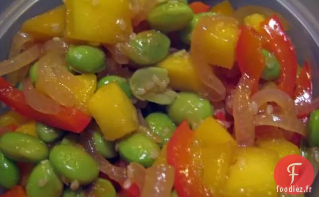 Edamame et Délice de Mangue